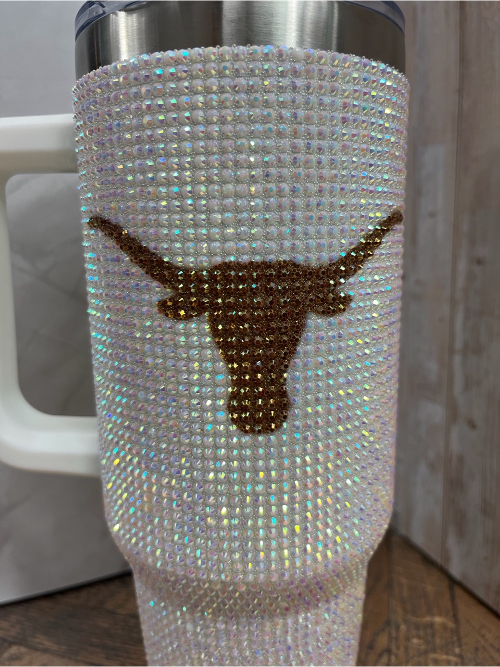 The Memory Company University of Texas Longhorns Official 40 oz. Bling Tumbler - Picture 4 of 7